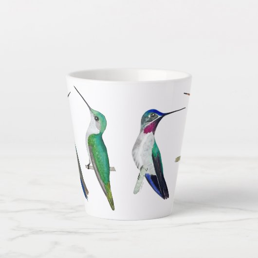 Custom Hummingbirds Tasse (Vorderseite)