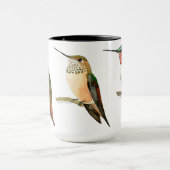 Custom Hummingbirds Tasse (Zentrum)