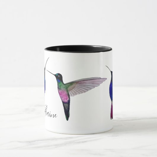 Custom Hummingbirds Tasse (Zentrum)