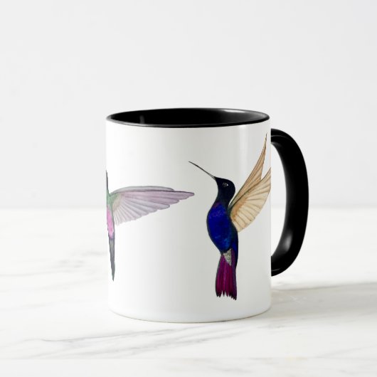 Custom Hummingbirds Tasse (VorderseiteRechts)