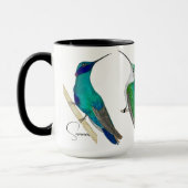 Custom Hummingbirds Tasse (Links)