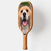 Custom Hund Foto Pickleball Paddle (Links)
