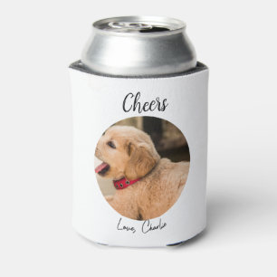 Custom Hund Gastgeschenk Hochzeit Hund der Ehre Fo Dosenkühler