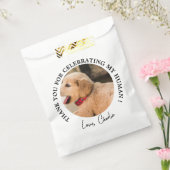 Custom Hund Gastgeschenk Hochzeit Hund Ehrentier F Geschenktütchen (Versiegelt)