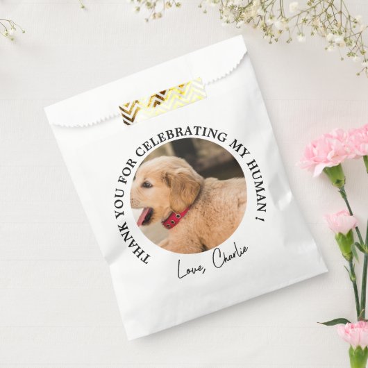 Custom Hund Gastgeschenk Hochzeit Hund Ehrentier F Geschenktütchen (Versiegelt)