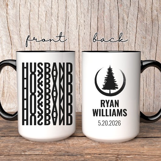 Custom Husband and Wife Mug | Anniversary Gift Kaffeetasse