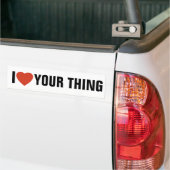 Custom I heart, I Liebe Autoaufkleber (Auf Lkw)