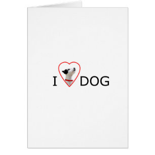 Custom I Liebe Heart Dog