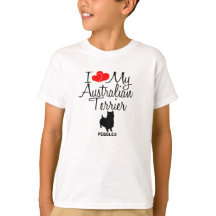 Custom I Liebe My Australian Terrier