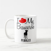 Custom I Liebe My Beauceron Tasse (Links)