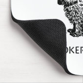 Custom I Liebe My Cocker Spanel Hund Mousepad (Ecke)