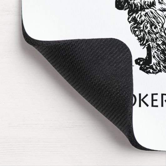 Custom I Liebe My Cocker Spanel Hund Mousepad (Ecke)