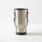 Custom I Liebe My Shih Tzu Tasse (Mittel)