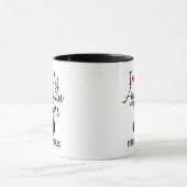 Custom I Liebe My Two Australian Terriers Tasse (Zentrum)