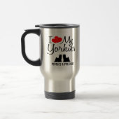Custom I Liebe My Two Yories Reisebecher (Links)