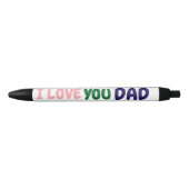 custom i love you dad Make your own Kugelschreiber (Vorderseite)