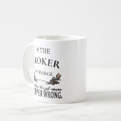 CUSTOM Ich bin Broker Niemals falsch Kaffeetasse (Vorderseite Links)