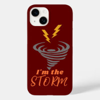 Custom Ich bin der Sturm Frauen Empowerment iPhone