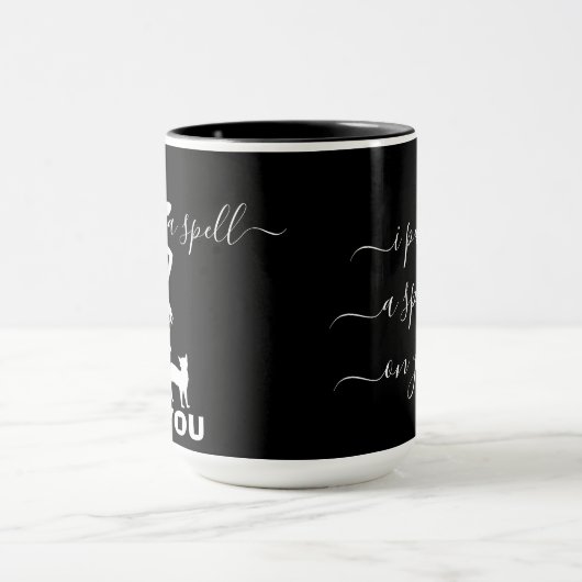 Custom Ich habe einen SPELLER auf IHNEN lustige Ke Tasse (Zentrum)