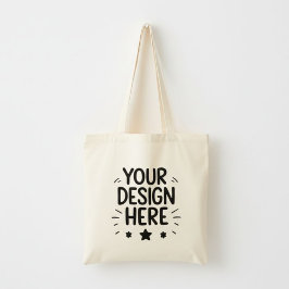 Custom Illustrated Cotton Canvas Bag Tragetasche