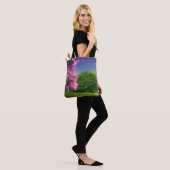 Custom Image Colorful Nature Wasserfarbe Tasche (Am Model)