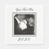 Custom Image Foto Geburtstag Napkins