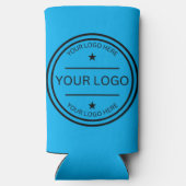 Custom Image Logo or text Engraved Vacuum Insulate Selters Dosenkühler (Rückseite)