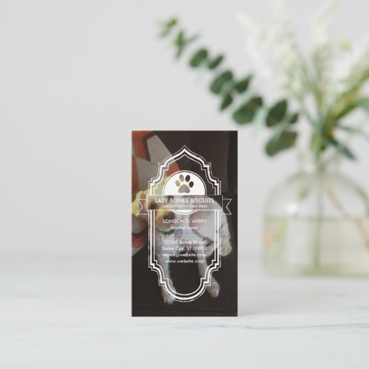 CUSTOM IMAGE-Partnerprogramm Treuekarte (Stehend Vorderseite)