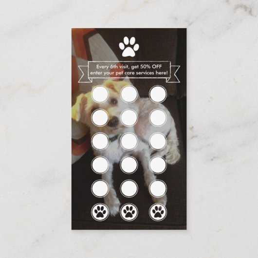 CUSTOM IMAGE-Partnerprogramm Treuekarte (Rückseite)