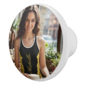 Custom Image Personalized Design Pro Quality Keramikknauf (Rechts)