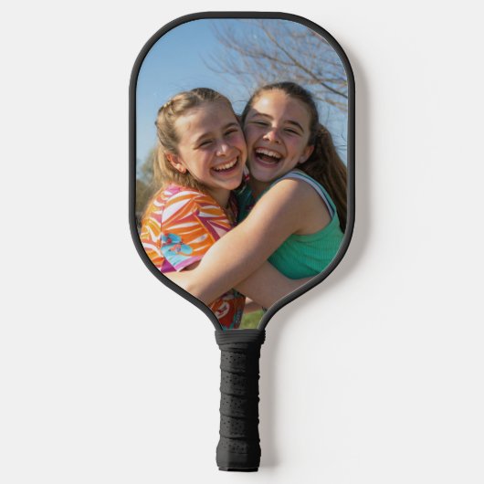 Custom Image Personalized Design Pro Quality Pickleball Schläger (Rückseite)