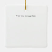 Custom Image Text Keramikornament (Rückseite)