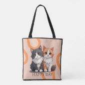 Custom Image Tote Bag – Personalized Every Carry Tasche (Rückseite)