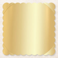 Custom Imitate Gold Glamour Leere Moderne Elegante