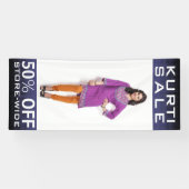 Custom Indian Women Fashion Kurti Sale Banner (Horizontal)
