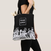 Custom Industrial Skyline Tote Bag with Logo Tasche (Von Nahem)