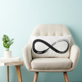 Custom Infinity Paare Hochzeitstipendium Lendenkissen (Stuhl )