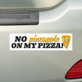 Custom Ingredient Angry Pizza Autoaufkleber (Auf Auto)