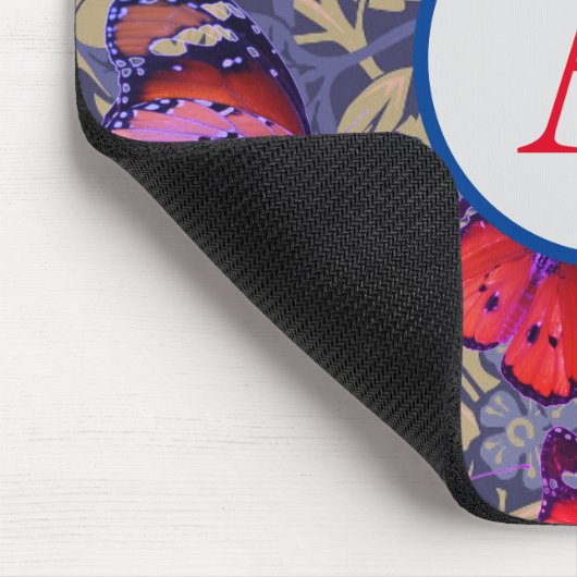 CUSTOM INITIAL MAUSPAD MORRIS UND SCHALTFLÄCHEN (Ecke)