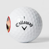 CUSTOM INITIALS GOLF BALL VINTAGE ANGEL (Logo)