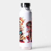 Custom Insulated Water Bottle 650ml – Keeps Drinks Trinkflasche (Links)
