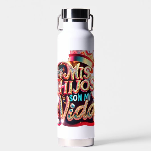 Custom Insulated Water Bottle 650ml – Keeps Drinks Trinkflasche (Vorne)