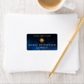 Custom Intention Candle Sticker Labels Adressaufkleber (Insitu)