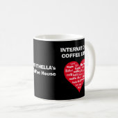 Custom INTERNATIONAL COFFEE LOVER Kaffeetasse (VorderseiteRechts)