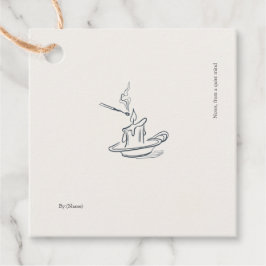 Custom Introvert minimalist Gift Favor Tags Geschenkanhänger