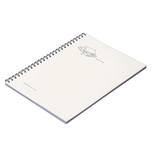 Custom Introvert Quiet Solitude Gift Notizblock (Linke Seite)