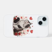 Custom Inuit Art Iphone 15 Fall Nunavut Kanada Hülle (Rückseite (Horizontal))