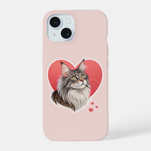 Custom Inuit Art Iphone 15 Fall Nunavut Kanada Hülle (Rückseite)