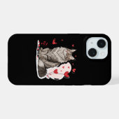 Custom Inuit Art Iphone 15 Fall Nunavut Kanada Hülle (Rückseite (Horizontal))