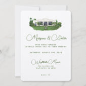 Custom Invitation - Wrightsville Manor NC Einladung (Vorderseite)